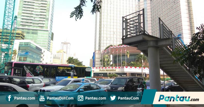 Kakorlantas Pertanyakan Kebijakan Pemprov DKI Bongkar JPO Bundaran HI