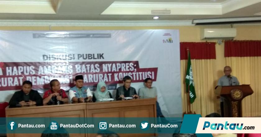 Tak Setuju dengan Presidential Threshold, Busyro Muqoddas: Demokrasi Kita Dibom!