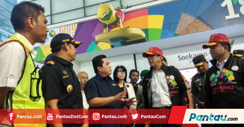Asian Games Semakin Dekat, MenkumHAM Tinjau Persiapan Bandara Soetta