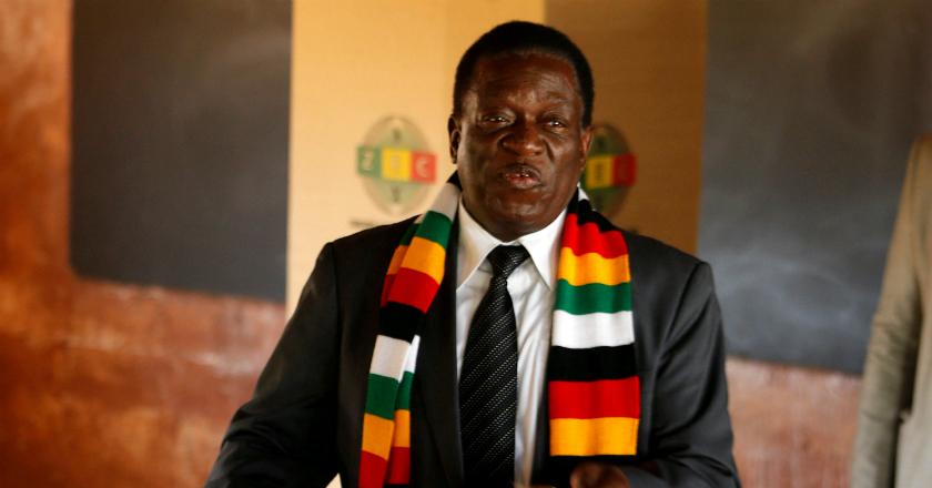 Petahana Emmerson Mnangagwa Kembali Pimpin Zimbabwe
