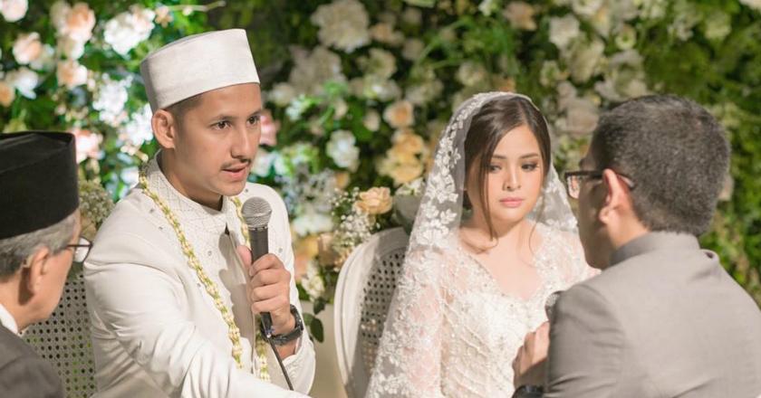 Zulkifli Hasan Jadi Saksi Akad Nikah Tasya Kamila dan Randi Bachir