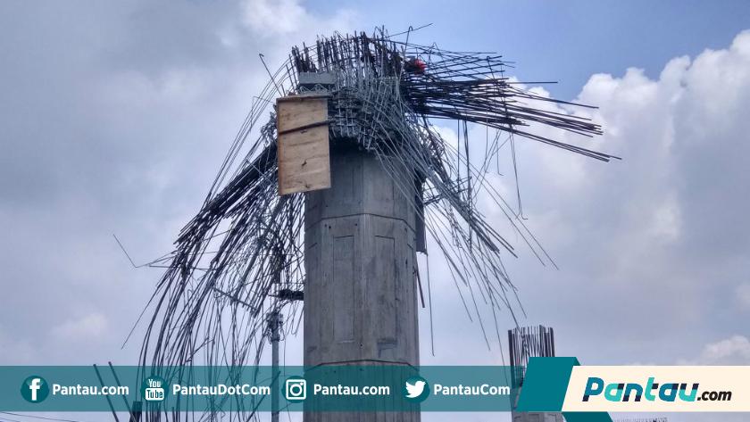 Kontraktor Beberkan Penyebab Ambruknya Tiang Tol Becakayu
