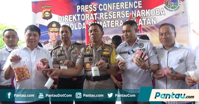 Terciduk, Napi di Sumsel Berdayakan Dua Anak Jadi Kurir Narkoba