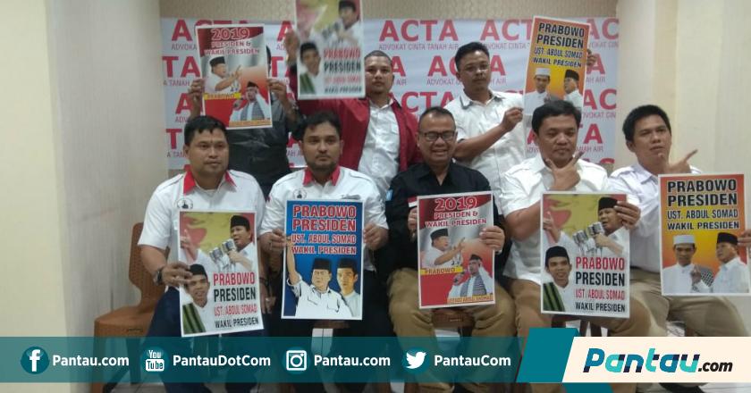 ACTA: Ratusan Advokat akan Kawal Prabowo Daftar Capres ke KPU