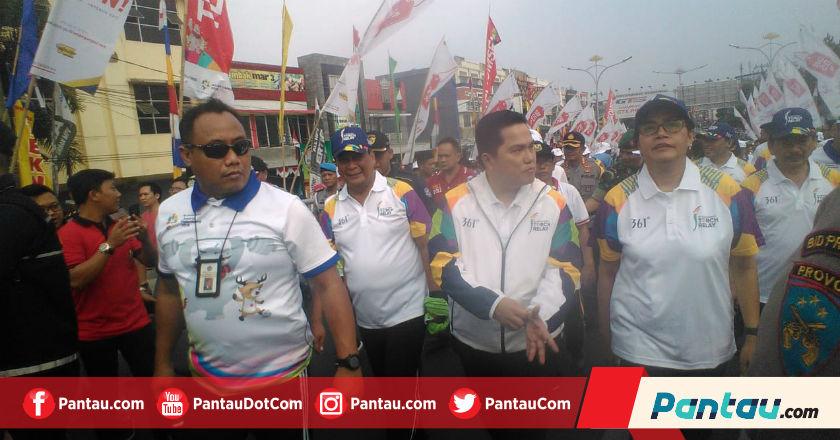 Kapolda Pastikan Kirab Obor Asian Games Bandar Lampung Aman