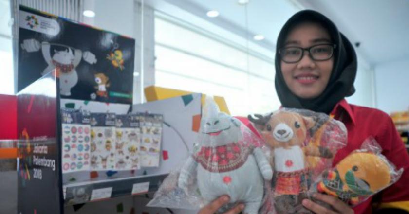 Tenang... Pengunjung Asian Games Bisa Beli Suvenir di Area Perlombaan