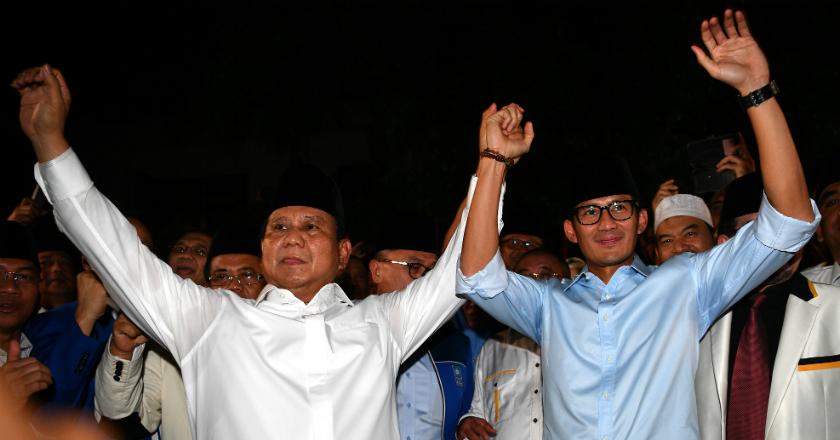 Prabowo-Sandiaga Akan Daftar ke KPU Usai Salat Jumat