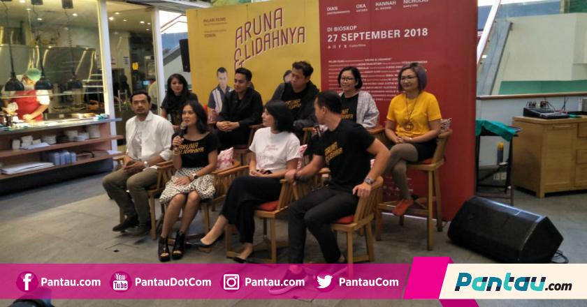 Di Lokasi 'Aruna dan Lidahnya', Dian Sastro-Oka Antara Sering Saling Curhat