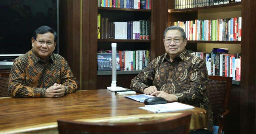 Didukung Demokrat, Prabowo Langsung Sambangi SBY