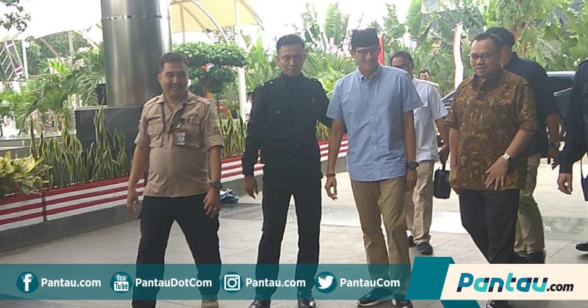 Laporkan Kekayaan ke KPK, Sandiaga Ditemani Eks Menteri Jokowi