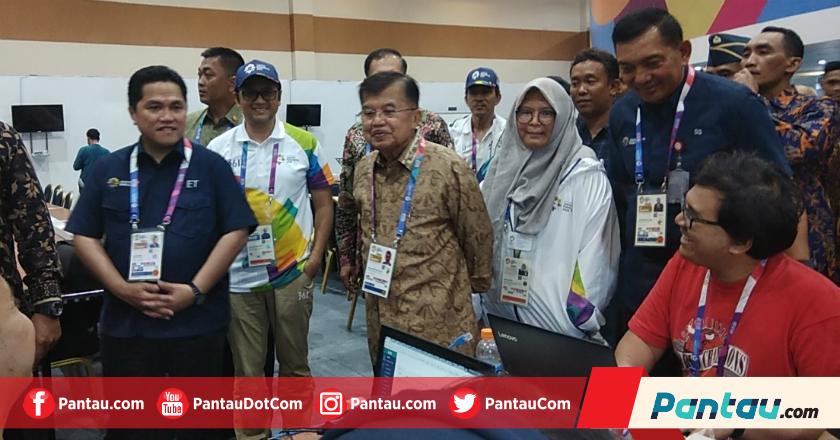 Ini Komentar Wapres JK Saat Tinjau Kawasan Gelora Bung Karno