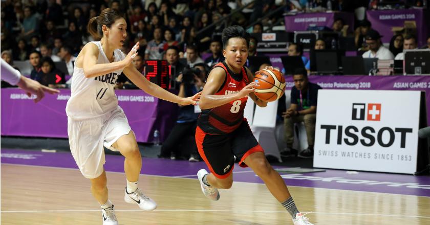 Jalani Laga Perdana, Timnas Basket Putri Indonesia Dipermak Korea 40-108