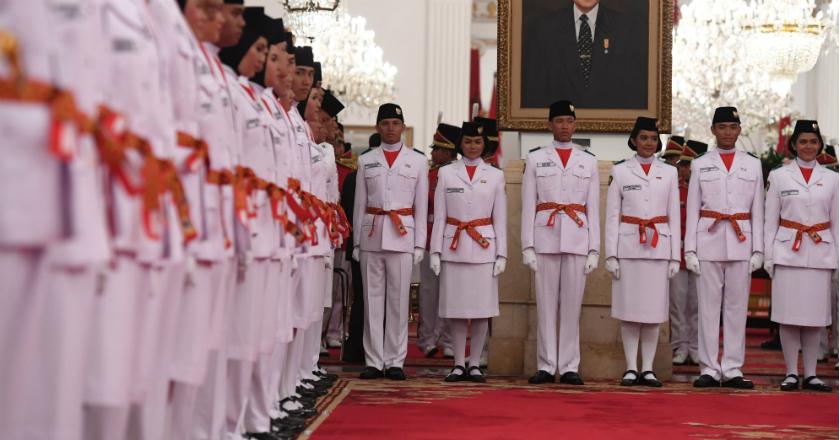 Ini Dia 68 Anggota Paskibraka yang Akan Bertugas di Istana Negara