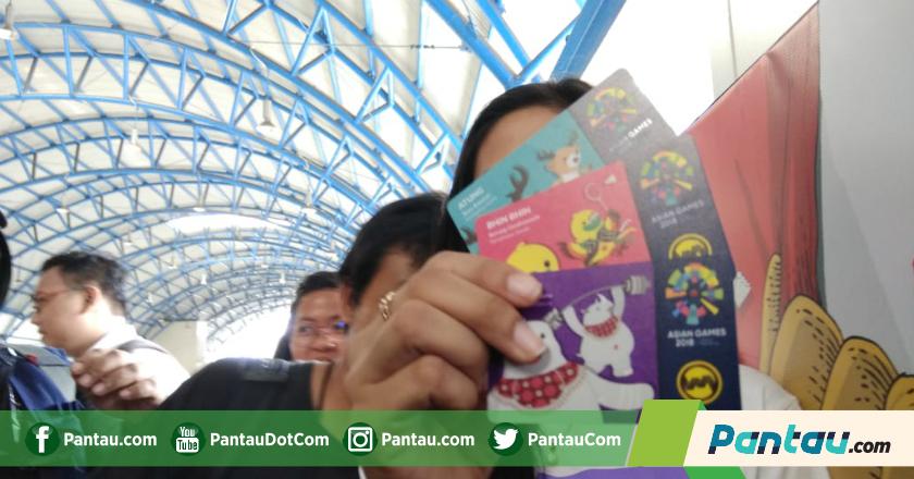 Dijual Terbatas! PT KCI Keluarkan Kartu KRL Edisi Asian Games