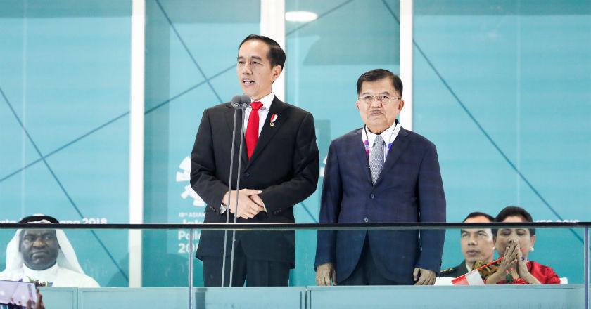 Presiden Jokowi Resmi Buka Asian Games 2018