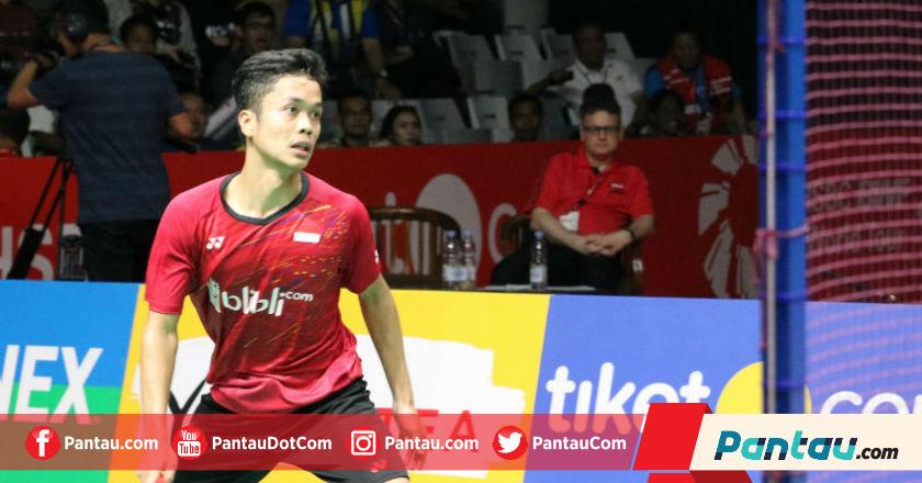 Sempat Unggul, Ginting Akhirnya 'Dikerjai' Momota
