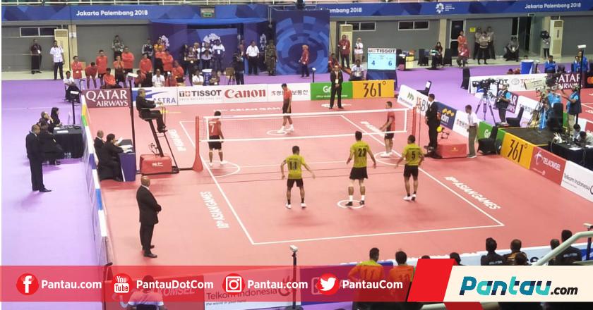Kalah di Semifinal, Tim Sepak Takraw Putra Indonesia Terima Medali Perunggu