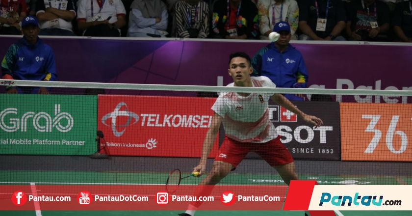 Jonathan Cristie, Jadi Tunggal Kedua yang Gagal Tambah Poin Indonesia