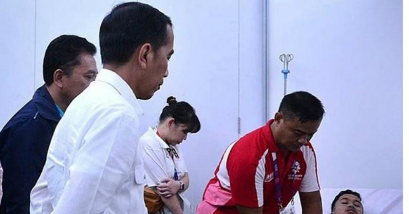 Jenguk Anthony Ginting, Ini Pesan Jokowi