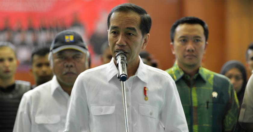 Presiden Jokowi Gelar Silaturahmi ke Kantor Konferensi Waligereja Indonesia
