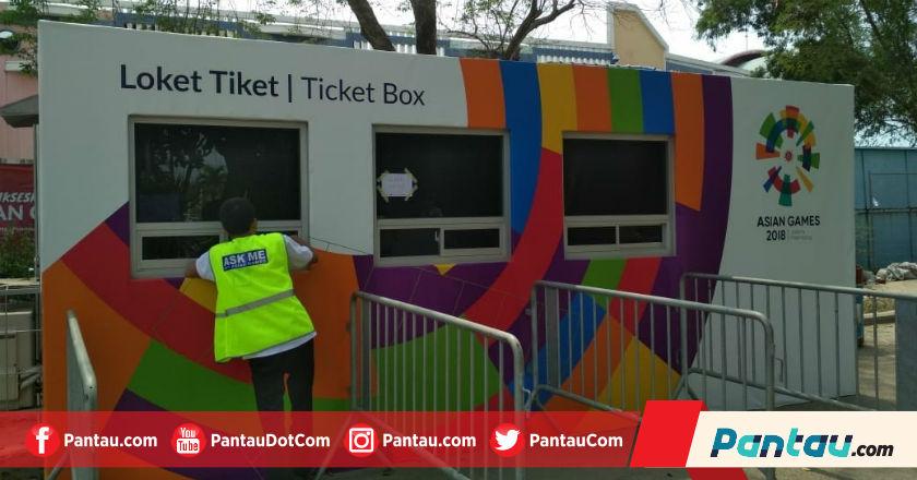 Miris! Loket Penjualan Tiket Venue Jetski Terlihat Sepi