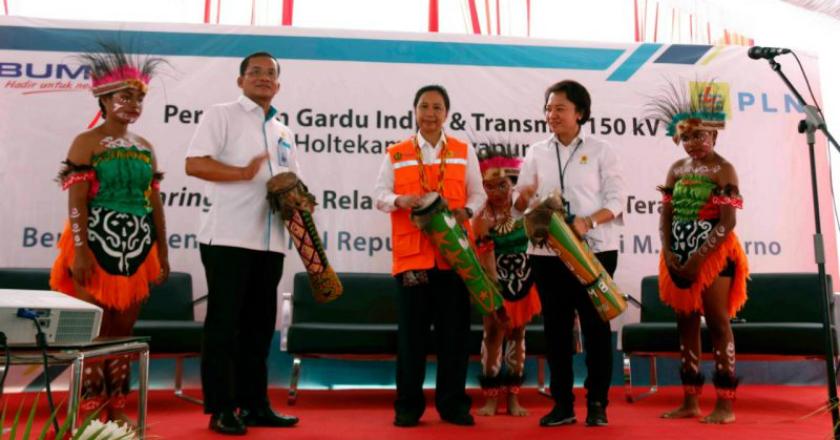 Hore! Kabel Tegangan Tinggi Pertama di Papua Siap Beroperasi