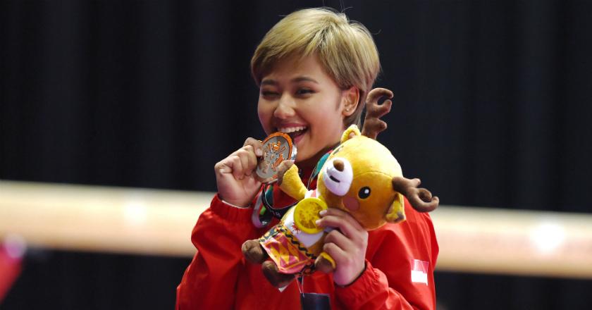 Ini Rahasia Keberhasilan Tim Senam Indonesia Sumbang Medali Perak
