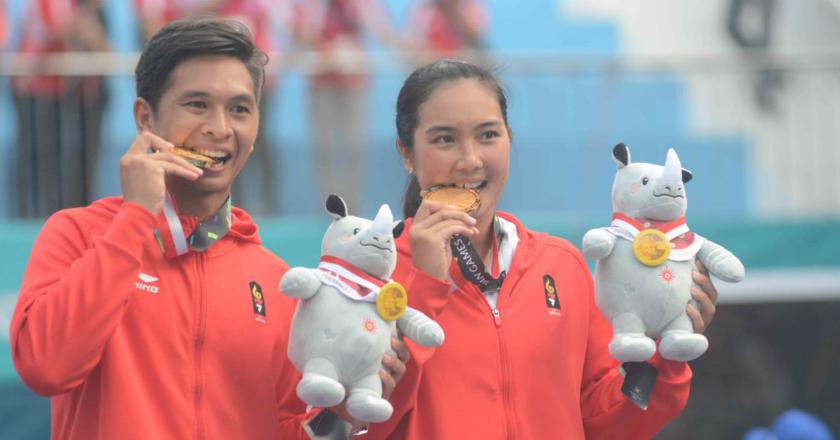 Rebut Medali Emas, Ini Hadiah Ketum Pelti untuk Christo/Aldila