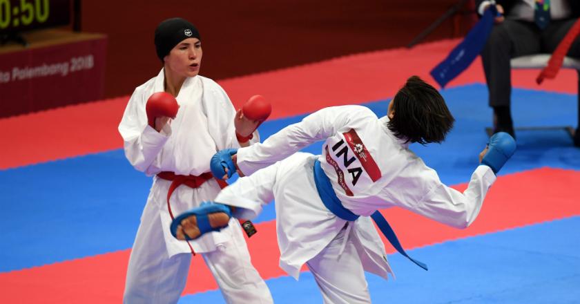 Karateka Cokorda Istri Agung Sumbang Perunggu untuk Indonesia