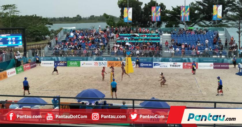 Tim Voli Pantai Putri Indonesia Gagal ke Final, Tim Putra Lolos