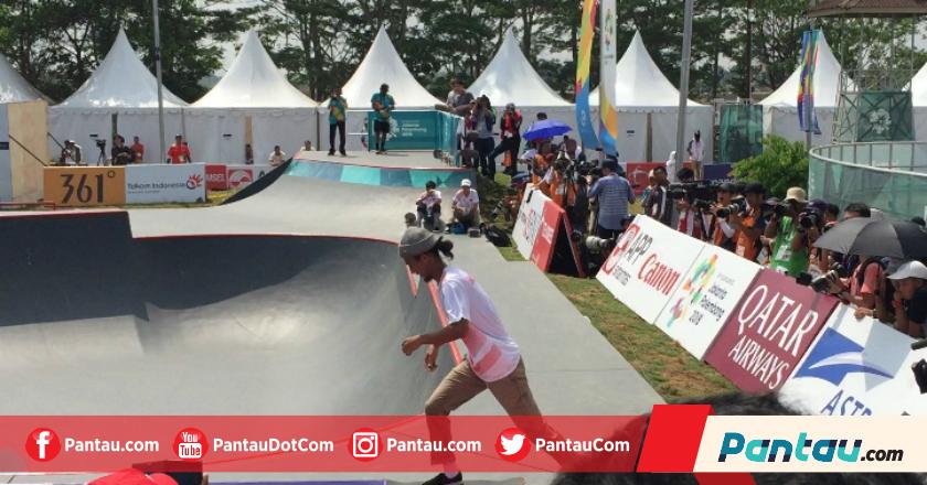 Indonesia Loloskan Dua Skateboarder ke Final Park Putra