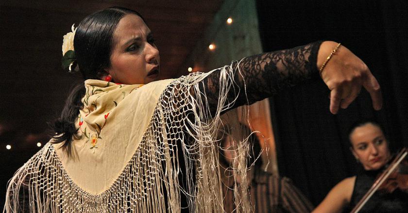 Spanyol 'Flamenco-kan' Festival Musik Militer Rusia