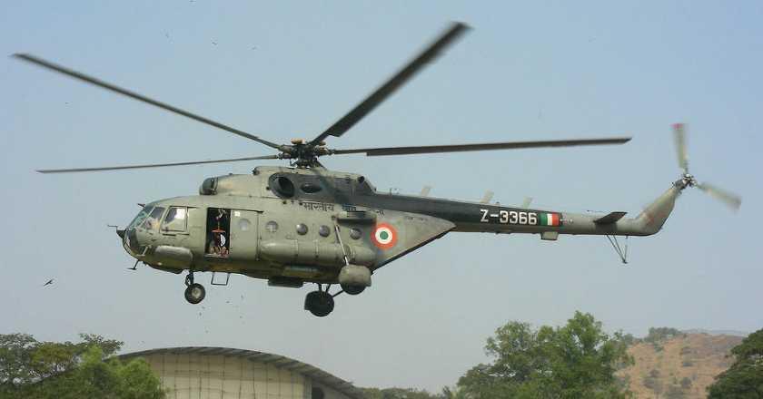 Helikopter Militer India Jatuh di Wilayah Sengketa Kashmir