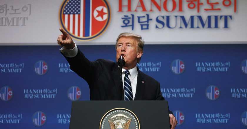 Trump: Tak Ada Pengecualian Sanksi Tanpa Kesepakatan Denuklirisasi