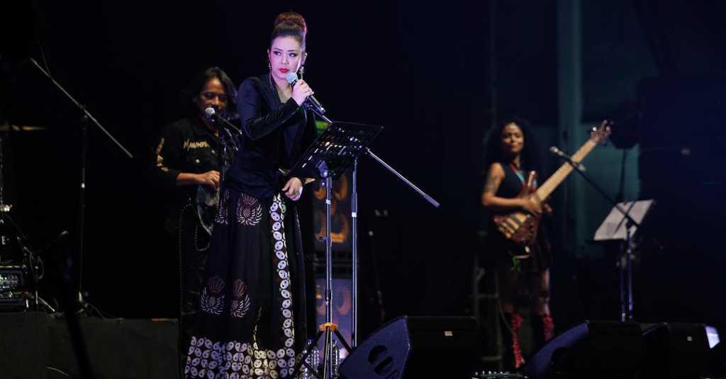 Lawakan Ala Soimah di Panggung Java Jazz Larut Malam