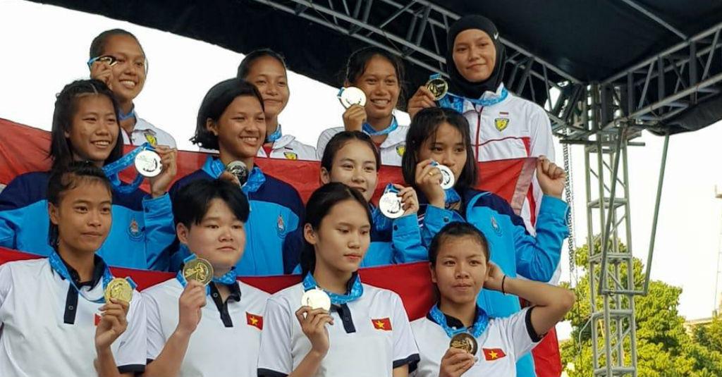 Tim Putri Estafet Raih Emas SEA Youth Athletics Championships 2019