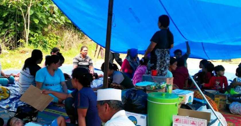 Warga Solok Selatan Masih Bertahan di Tenda Pengungsian Pasca Gempa