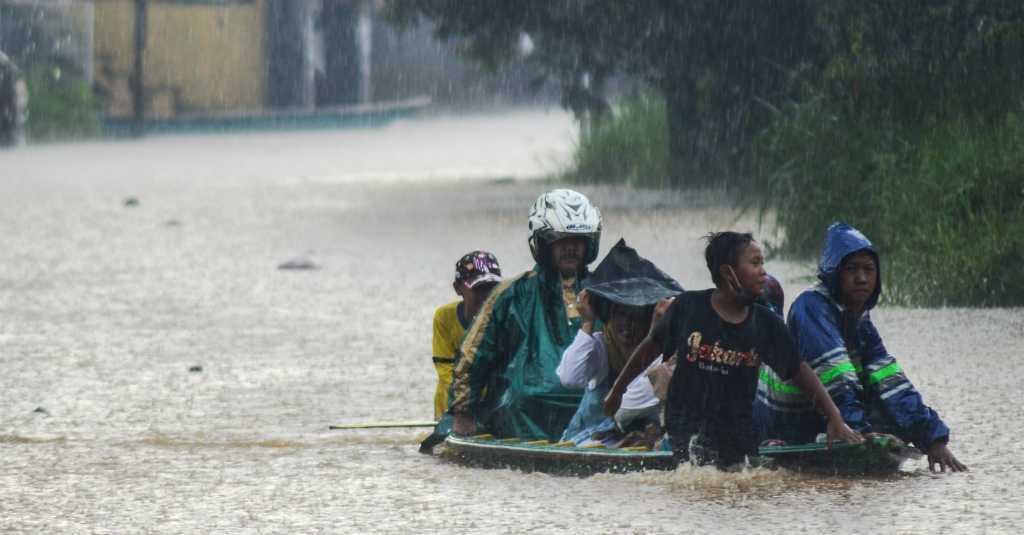 BPBD Jabar: Banjir di Baleendah Mencapai 2,8 Meter