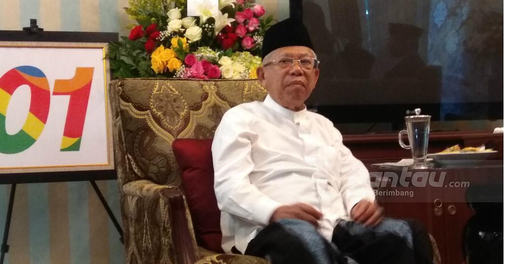 Ma'ruf Amin: Penculik Aktivis 98 Orang yang Pintar