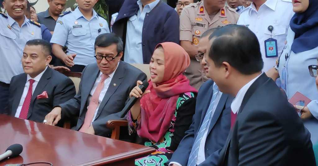 Ma'ruf Amin: Pembebasan Siti Aisyah Keberhasilan Lobi Pemerintah