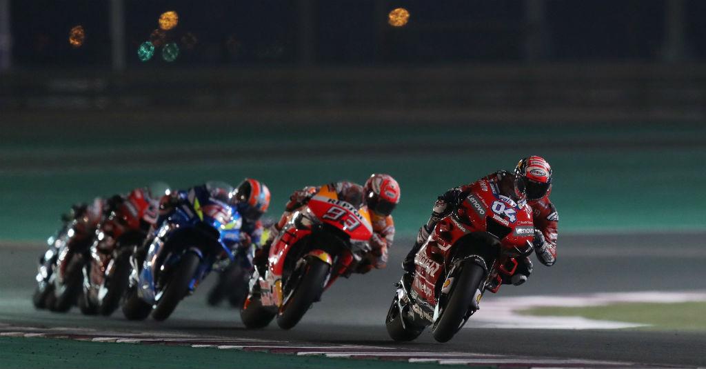 Hasil Balapan GP Qatar: Dovizioso Kalahkan Marquez
