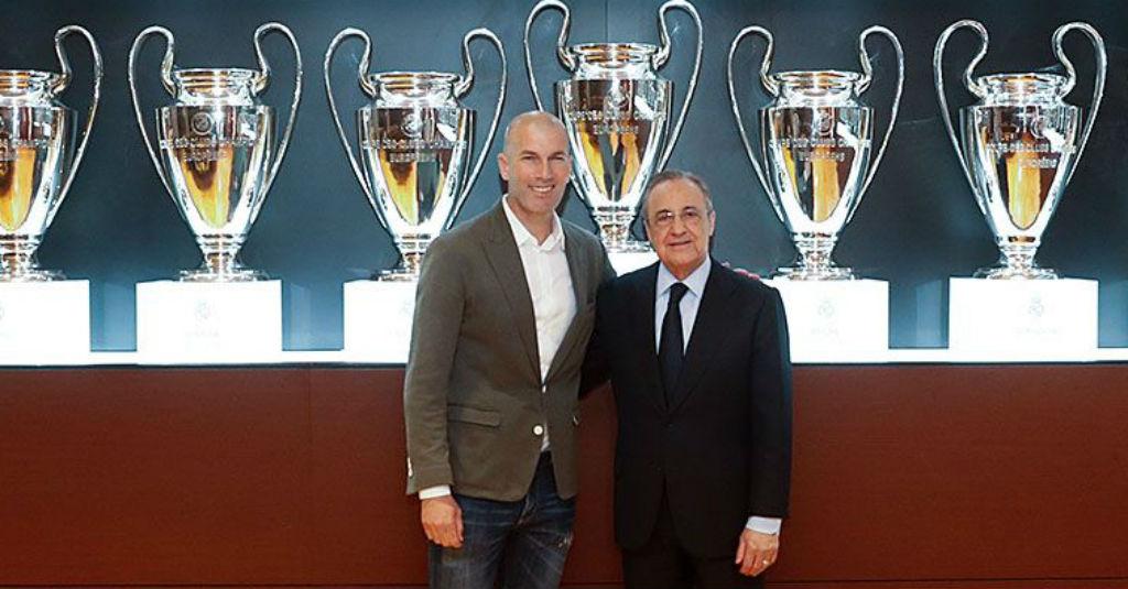 Karena Cinta, Zidane Resmi Kembali Latih Real Madrid