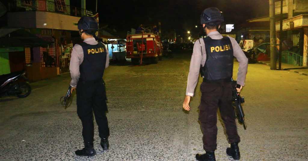 Istri Terduga Teroris di Sibolga Meledakkan Diri