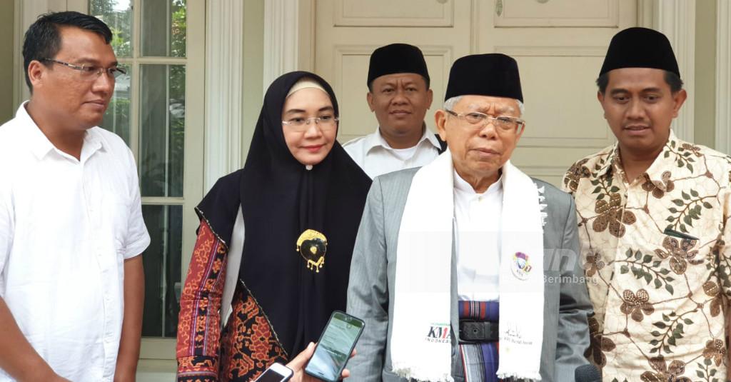 Tiga Hari Sebelum Debat, Ma'ruf Amin Sempatkan Berkunjung ke Banten