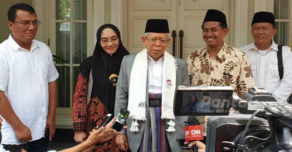 Ma'ruf Amin Mengaku Durasi Bicara Jadi Kendala di Debat Ketiga