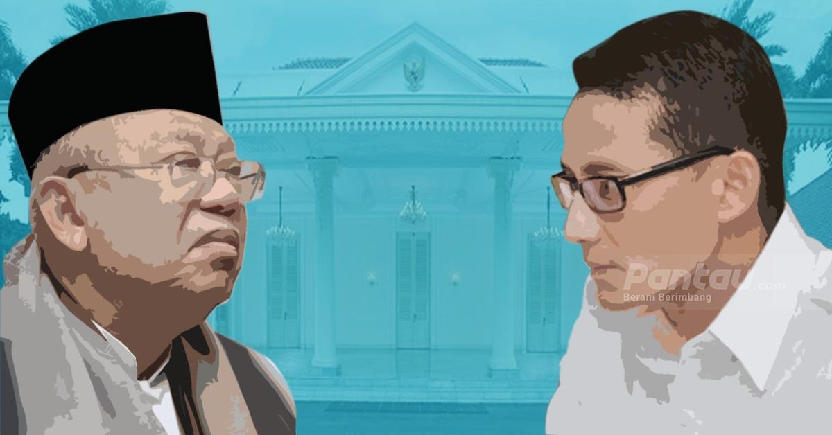 Ma'ruf Amin Lepas 'Jaket Ulama' saat Debat Ketiga Pilpres?