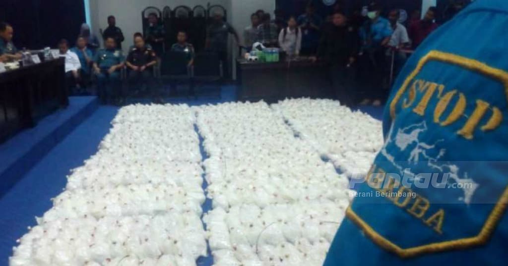 BNN Amankan 100 Kilogram Sabu dalam Kotak Ikan di Bengkayang