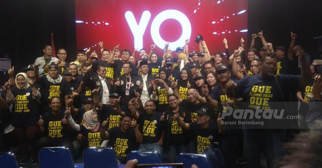 Tolak Bangkitnya Orde Baru, Alumni UNAS Beri Dukungan Jokowi-Ma'ruf