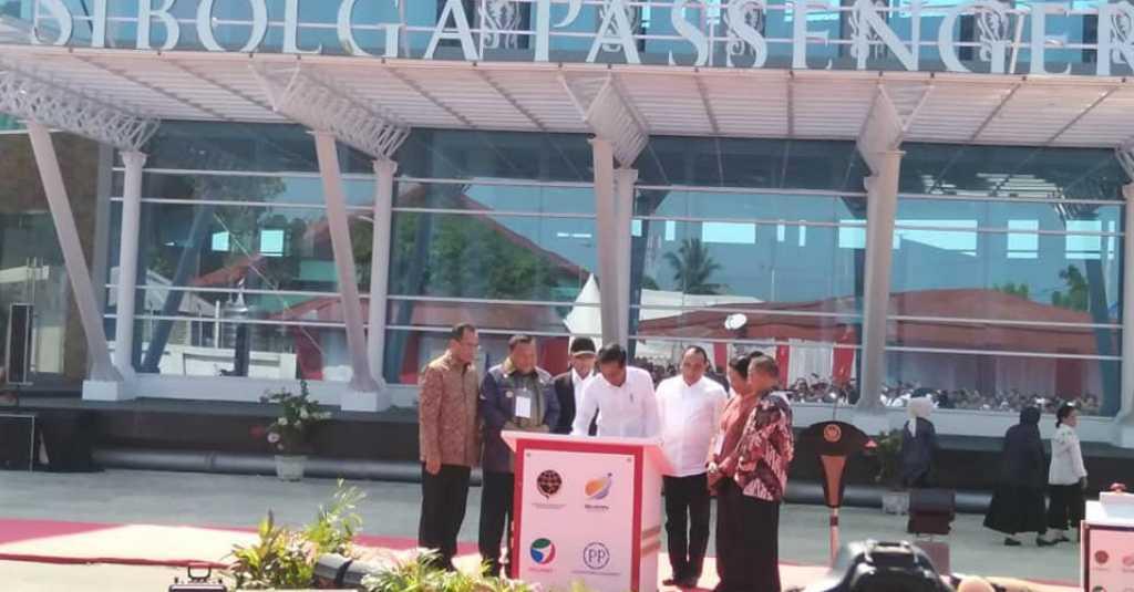 Presiden Jokowi Resmikan Pelabuhan Sibolga