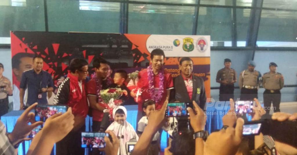Ahsan/Hendra Dapat Apresiasi Luar Biasa Setiba di Tanah Air